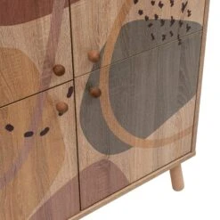 Multifunctionele Kast Vella | 100% Melamine | Houten Poten | UV-coating -Emob 869VEL4517 20 204 24ee