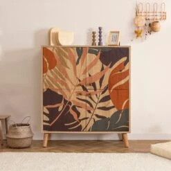 Multifunctionele Kast Vella | 18 Mm Dik | 95x111x36 Cm | Houten Poten