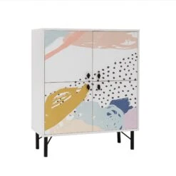 Vella Multifunctionele Kast | 18 Mm Dik | Metalen Poten | UV-coating -Emob 869VEL4524 20 206 a368