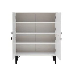 Multifunctionele Kast Vella | 18 Mm Melamine Coating | Metalen Poten | UV-coating -Emob 869VEL4526 20 207 1b2b