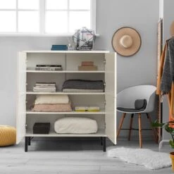 Multifunctionele Kast Vella | 100% Melamine | Metalen Poten | UV-coating -Emob 869VEL4527 20 202 5972