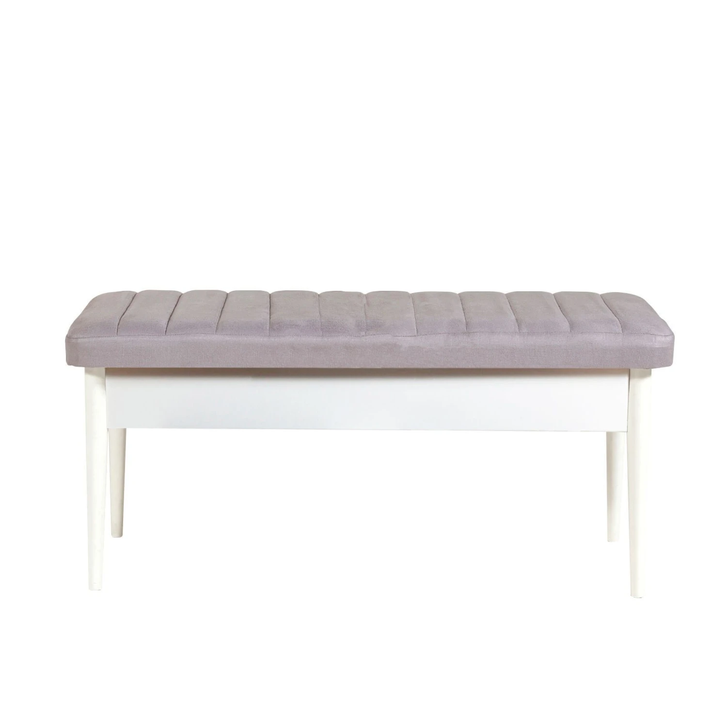 Bank Vella | Fluwelen Stof | 110 Cm Breedte | Wit Soho-kleur 1 Bank Vella | Fluwelen Stof | 110 Cm Breedte | Wit Soho-kleur