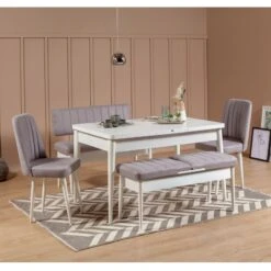 Bank Vella | Fluwelen Stof | 110 Cm Breedte | Wit Soho-kleur 13 Bank Vella | Fluwelen Stof | 110 Cm Breedte | Wit Soho-kleur -Emob 869VEL5161 20 202 75ae