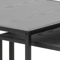 Set Van 2 Bijzettafeltjes Seaford - Zwart -Emob 87C973A9 9B3D 46C6 A936 3EC146A4A0B9 0d5d