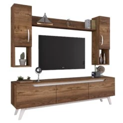 Tv-meubel Wren | 180 Cm Breedte | Wit Notenhout 15 Tv-meubel Wren | 180 Cm Breedte | Wit Notenhout -Emob 893RAN1210 20 207 b9a9