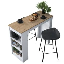 Locelso Gemelamineerde Keukentafel - 18mm Notelaar Wit 12 Locelso Gemelamineerde Keukentafel - 18mm Notelaar Wit -Emob 893RAN1806 20 203 9e9e