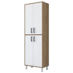 Locelso Multifunctionele Kast | 18 Mm Dik | Wit Eiken -Emob 893RAN4941 20 205 9156