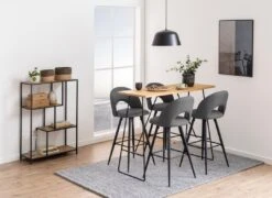 Rek Dover 2 Legplanken - Zwart/Sonoma Eik -Emob 8B00B288 1D18 4D28 BCA0 1C2EE5A694C7 595d