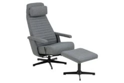Relaxfauteuil Trany Met Voetbank - Grijs -Emob 8E377555 8821 40A9 AEE1 CAF291AE8FD6 2231