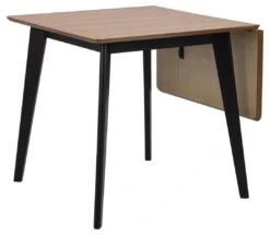 Eettafel Rover 80/120x80 - Eik/zwart -Emob 8EE13662 5B51 4E25 8ABE 6D1CD7AEF2AC 22a0