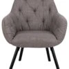 Armstoel Frieda - Grijsbruin