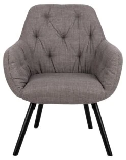 Armstoel Frieda - Grijsbruin