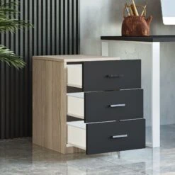 Ladekast Locelso | 46,6 X 44,5 X 61,8 Cm | Oak Black -Emob 956LCS1302 20 204 f069