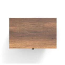 Locelso Lade | Notenhout Antraciet | 18 Mm Dik | Metalen Poten -Emob 956LCS1304 20 204 9260