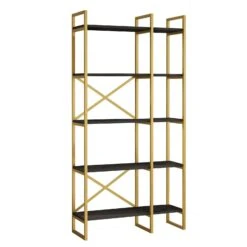 Locelso Boekenplank | 18 Mm Dikte | Zwart Goud -Emob 956LCS1427 20 206 1287