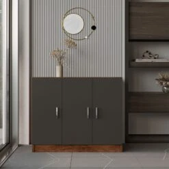 Locelso Multifunctionele Kast | Notelaar Antraciet -Emob 956LCS1501 20 203 3a01