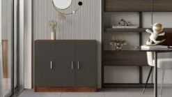 Locelso Multifunctionele Kast | Notelaar Antraciet -Emob 956LCS1501 20 205 c5d7