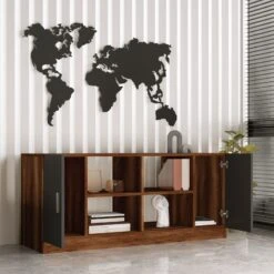 Locelso Multifunctionele Kast | 18mm, 139W | Antraciet Walnoot -Emob 956LCS1504 20 204 ae04