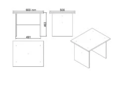 Locelso Kantoormeubelset | Noten Antraciet -Emob 956LCS2122 20 208 5c2d