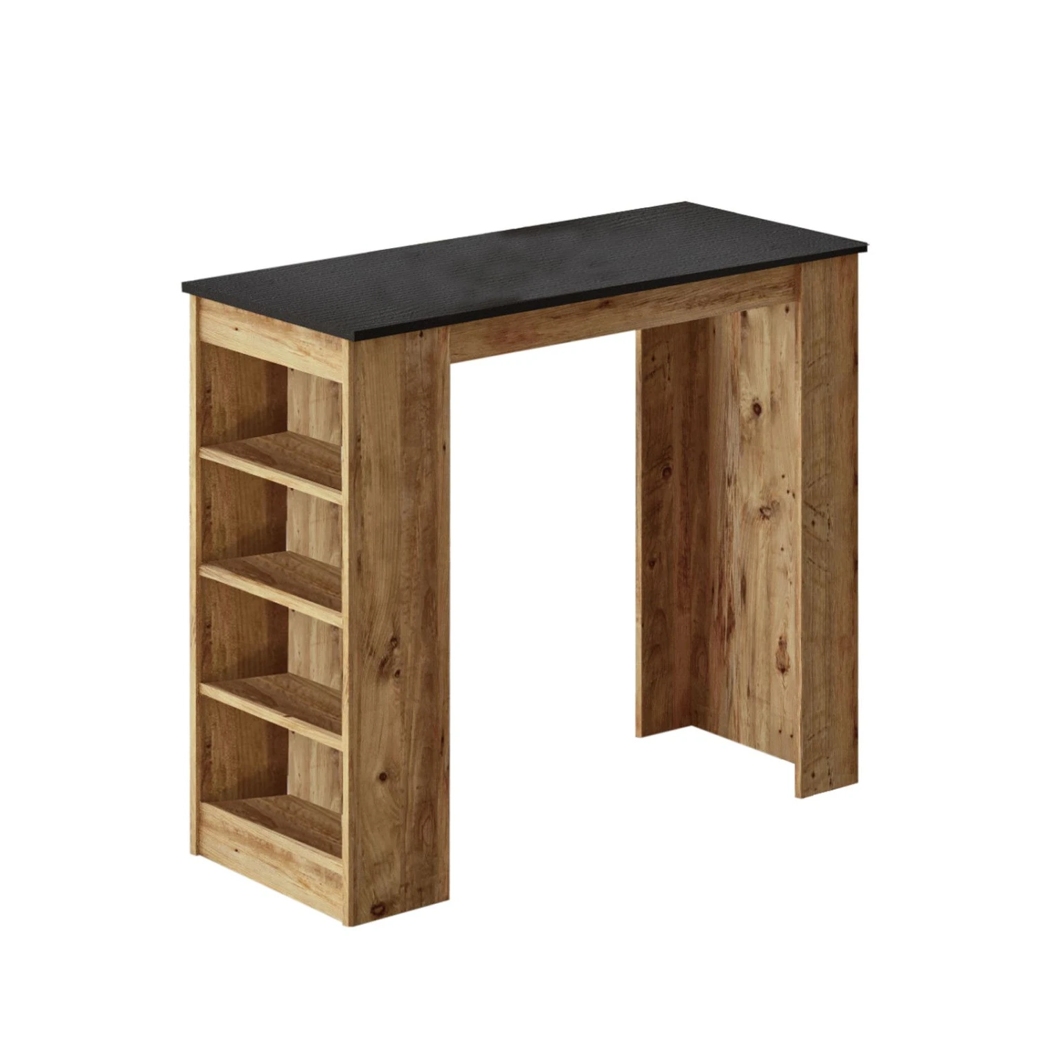 Locelso Bartafel | 18 Mm Dik | Atlantisch Grenen Zwart 3 Locelso Bartafel | 18 Mm Dik | Atlantisch Grenen Zwart - Afbeelding 3