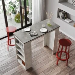 Locelso Bartafel 18mm | Grijs | Melamine Gecoat -Emob 956LCS2210 20 202 0983