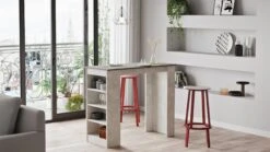 Locelso Bartafel 18mm | Grijs | Melamine Gecoat -Emob 956LCS2210 20 204 1910