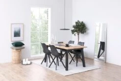 Eetkamerstoel Dima - Lederlook - Zwart -Emob 97180E89 4DD4 4F47 8012 CA710D8088FD de42