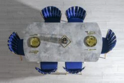 Multicolor Eettafel | 100% MDF | Plastic Poten -Emob 974NMB1152 20 203 0552