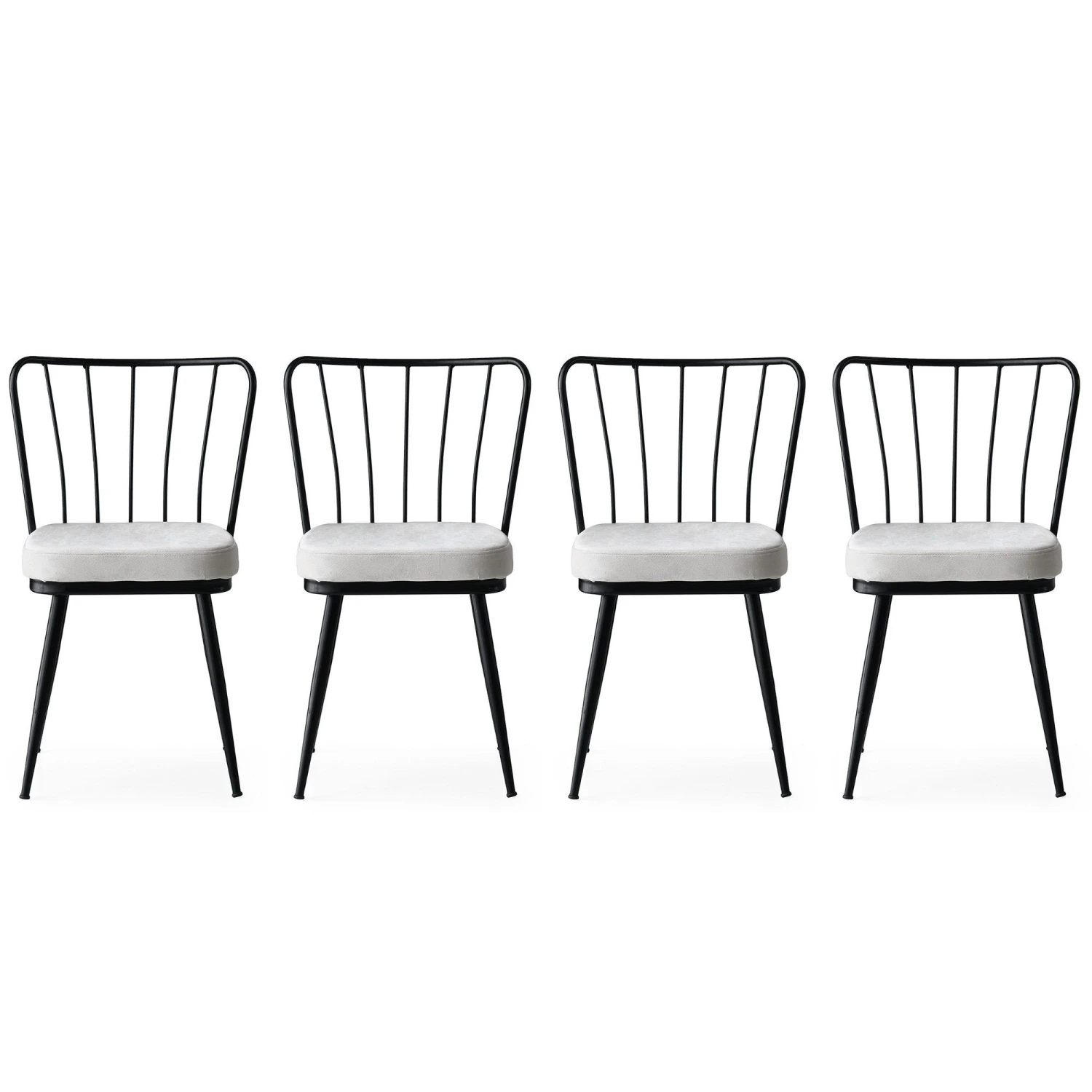 Kieran Stoelenset (4 Eenheden) 1 Kieran Stoelenset (4 Eenheden)