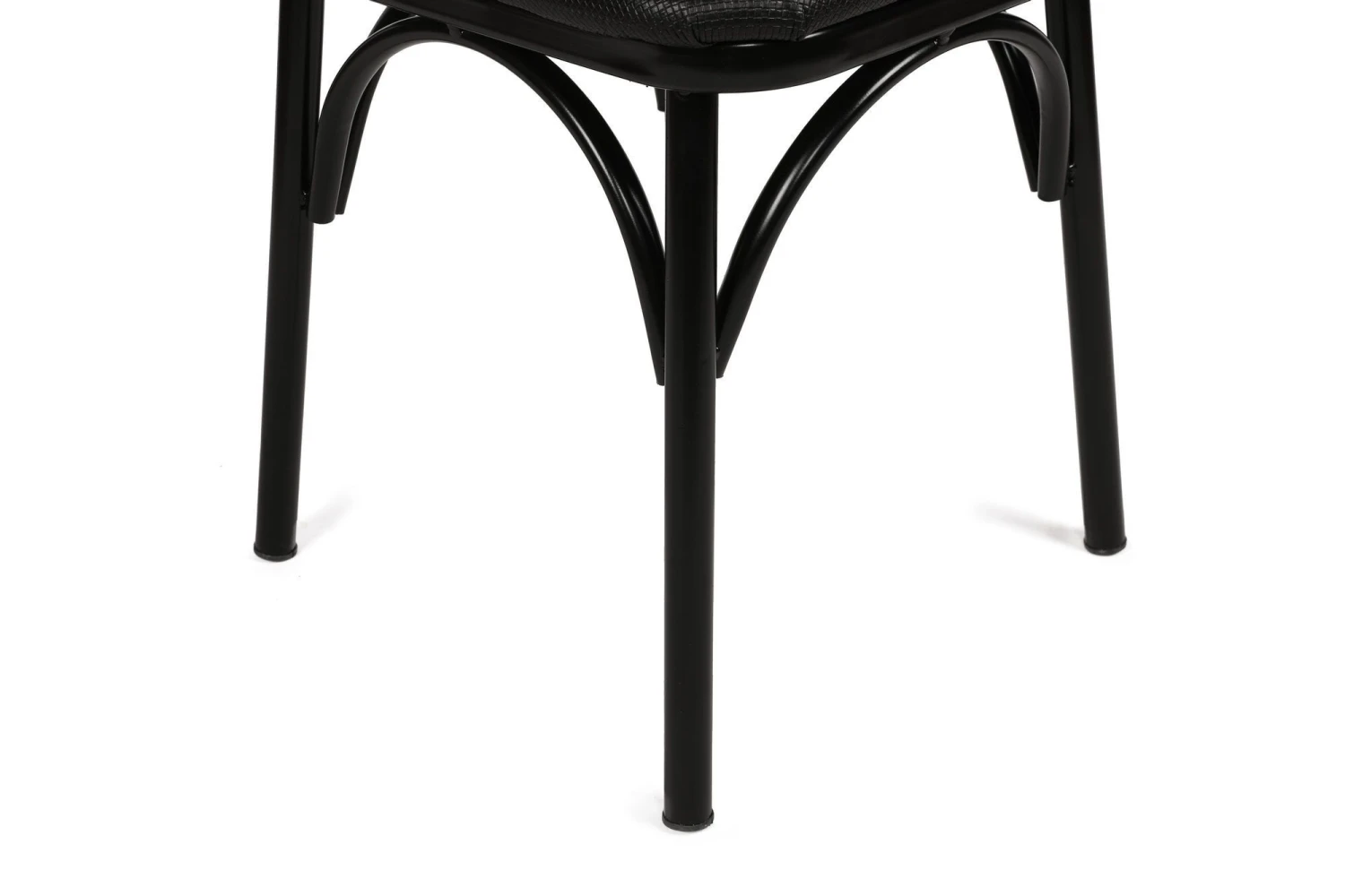 Vella Stoel Set | 4 Stuks | Melamine Gecoat | Metalen Poten | 42x81x40cm 4 Vella Stoel Set | 4 Stuks | Melamine Gecoat | Metalen Poten | 42x81x40cm - Afbeelding 4