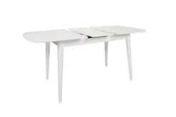 Vella Eettafel | 100% MDF | Plastic Poten | Wit -Emob 974NMB1512 20 2015 0316