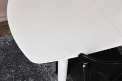 Vella Eettafel | 100% MDF | Plastic Poten | Wit -Emob 974NMB1512 20 204 f5be