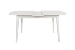 Vella Eettafel | 100% MDF | Plastic Poten | Wit -Emob 974NMB1512 20 208 3096