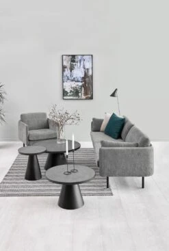 Salontafel Sarina ø65cm - Zwart -Emob A179B94A 0E34 48EE A468 7BEA8346D4C0 5770