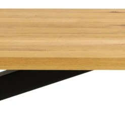 Eettafel Heaven 220x90 Cm - Eik/ Zwart -Emob A38028B4 09B4 4592 829F 954FC0116400 b890