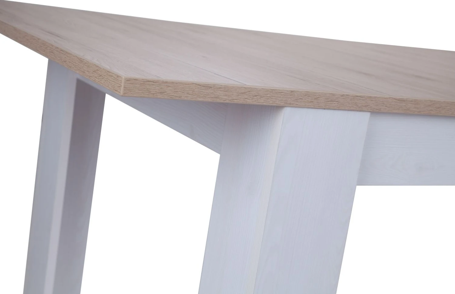 Eettafel Armando 160-200 X 90 - Eik/wit 4 Eettafel Armando 160-200 X 90 - Eik/wit - Afbeelding 4