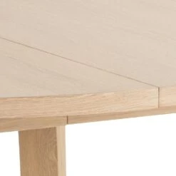 Eettafel Sieg Ø120cm - Eikenhout En Eikfineer -Emob AC382834 3BBD 45C5 B8A1 13BE130AEC1F a0ba