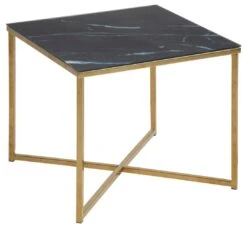 Bijzettafel Alisma 50x50 Cm - Goud/Marquina-marmer -Emob AFD3A194 2E24 4BF3 9AD9 E972BB9BD92B 4ef0