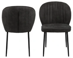 Eetkamerstoel Patri - Antraciet/zwart -Emob B30CF7AD 3DF6 4517 9553 153F8C877CCF 7306