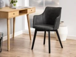 Eetkamerstoel Bellar - Antraciet -Emob B6A3A466 63A5 40D9 8B47 67B4A20F5D3A 2d06