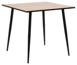 Eettafel Wilhelm 80x80 - Wilde Eik/zwart -Emob BBAB37F5 CD89 42B3 A7A0 04DE8F96F6C6 522d