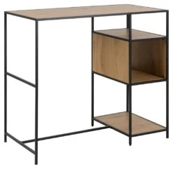 Bartafel Dover 120x60cm - Zwart/wilde Eik -Emob BEFE7C8C F583 4DE9 ABFA DB4AE3D5344F 23f4