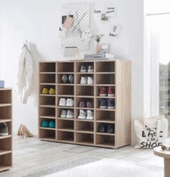 Opbergrek Zapa 28 Vakken - Eik -Emob BGBC 35 484 66 1e7e