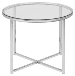 Bijzettafel Caitlynn ø55cm - Doorzichtig Tafelblad 12 Bijzettafel Caitlynn ø55cm - Doorzichtig Tafelblad -Emob C16410E0 6D07 4DAB 8EC9 CFF532B5207E c3f0