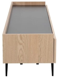 Tv-meubel Cecile 200cm, 2 Deuren - Beige/ Zwart -Emob C2EB5CEF 8409 4E5D 8AB4 5DE3F56A8265 1f94