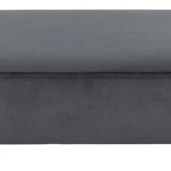 Bank Xandee Velours - Grijs/zwart -Emob C7DD0D25 872A 42B8 82D4 1AD4389D443C 0742