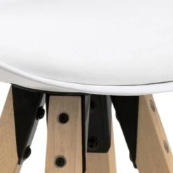 Barstoel Dimar - Wit/eik -Emob CC22F019 41C6 48FB ACED 465E3237D651 68e4