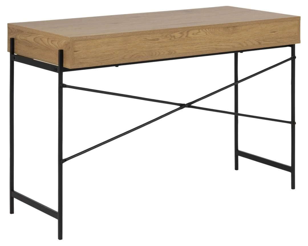 Bureau Angèle 110cm 1 Deur - Wilde Eik 6 Bureau Angèle 110cm 1 Deur - Wilde Eik - Afbeelding 6