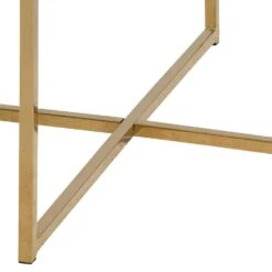 Bijzettafel Alisma 50x50 Cm - Goud/groen -Emob D1A28528 09A0 4178 AC36 8F63366A4044 45d6