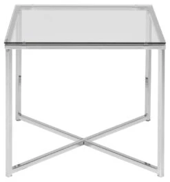 Bijzettafel Caitlynn 50x50cm - Doorzichtig Tafelblad -Emob DAEACEDE BC43 4F9D 9381 C3AB1CD9AED5 e661